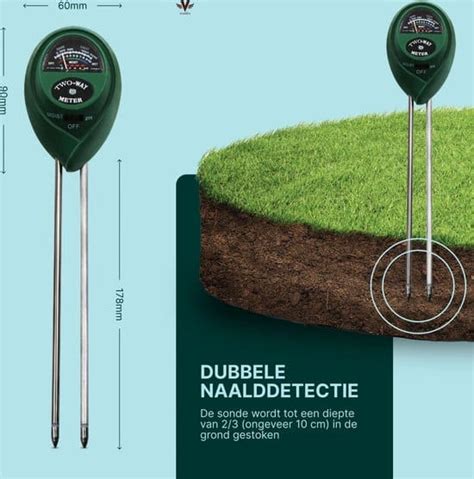 hoe werkt een planten vochtmeter|watermeter voor planten.